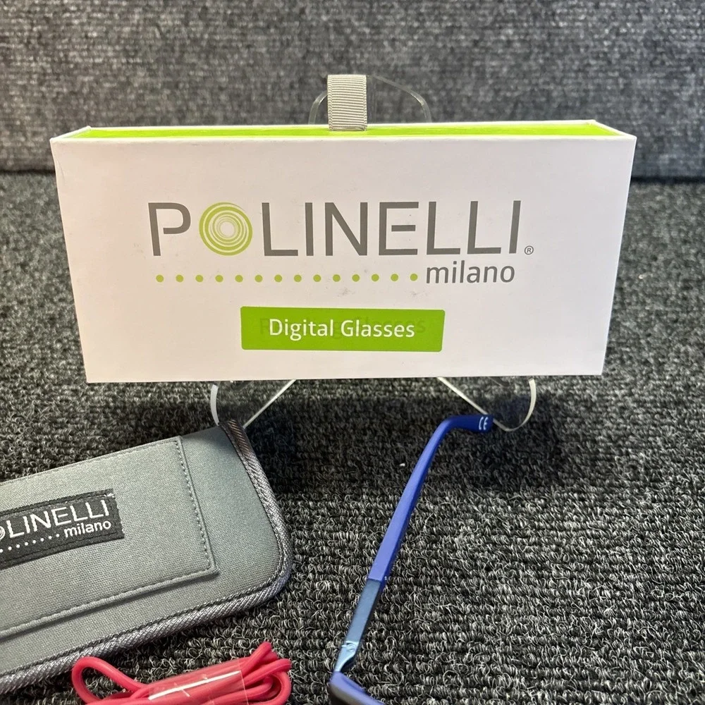 Polinelli® MILANO Quality Premium Digital Glasses -Piano Blue P101